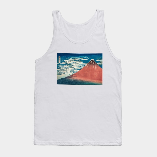 Red Fuji Tank Top by GrampaTony